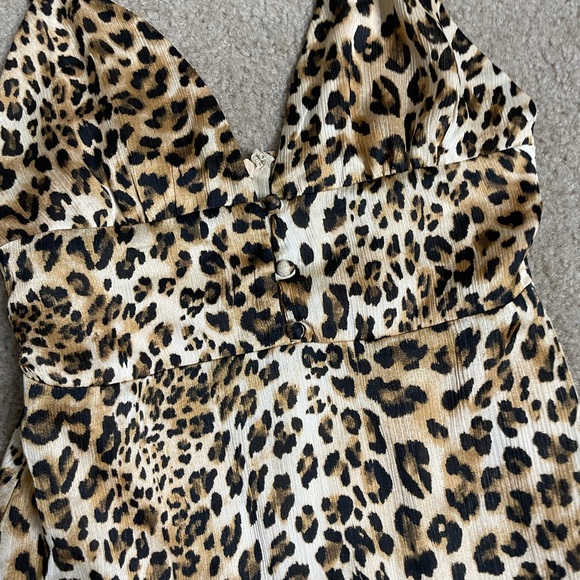 Fashion nova running wild leopard print sundress - Picture 3 of 6